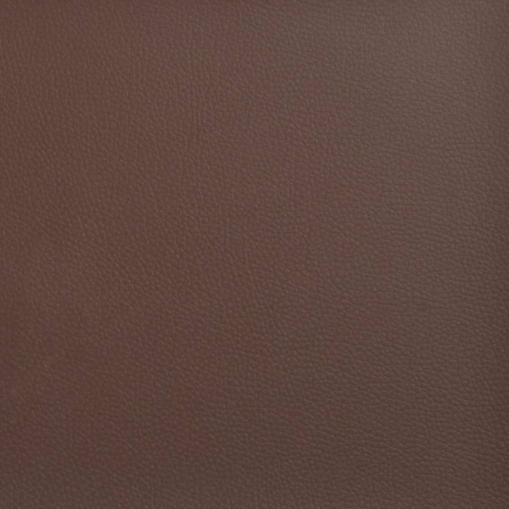 Panca Marrone 100x35x41 cm in Similpelle cod mxl 65574