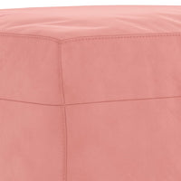Panca rosa 100 x 35 x 41 cm velluto 02_0010553