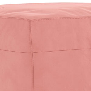 Panca rosa 100 x 35 x 41 cm velluto 02_0010553