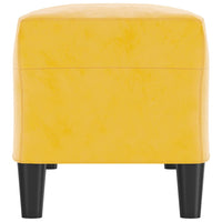 Panca giallo 100x35x41 cm in Velluto 349427