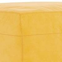Panca giallo 100x35x41 cm in Velluto 349427