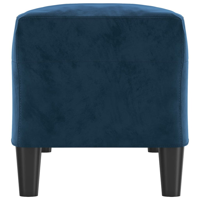 Panca Blu 100x35x41 cm in Velluto 349430