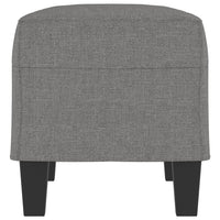 Panca Grigio Scuro 70x35x41 cm in Tessuto 349432