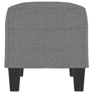 Panca Grigio Scuro 70x35x41 cm in Tessuto 349432