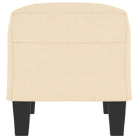 Panca crema 70x35x41 cm in Tessuto 349433