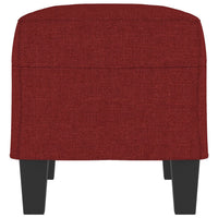 Panca Rosso Vino 70x35x41 cm in Tessuto 349437