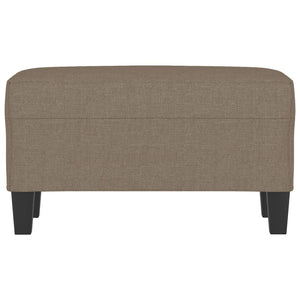 Panca tortora 70x35x41 cm in Tessuto 349438