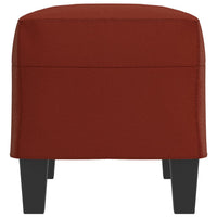 Panca Rosso Vino 70x35x41 cm in Similpelle cod mxl 60319