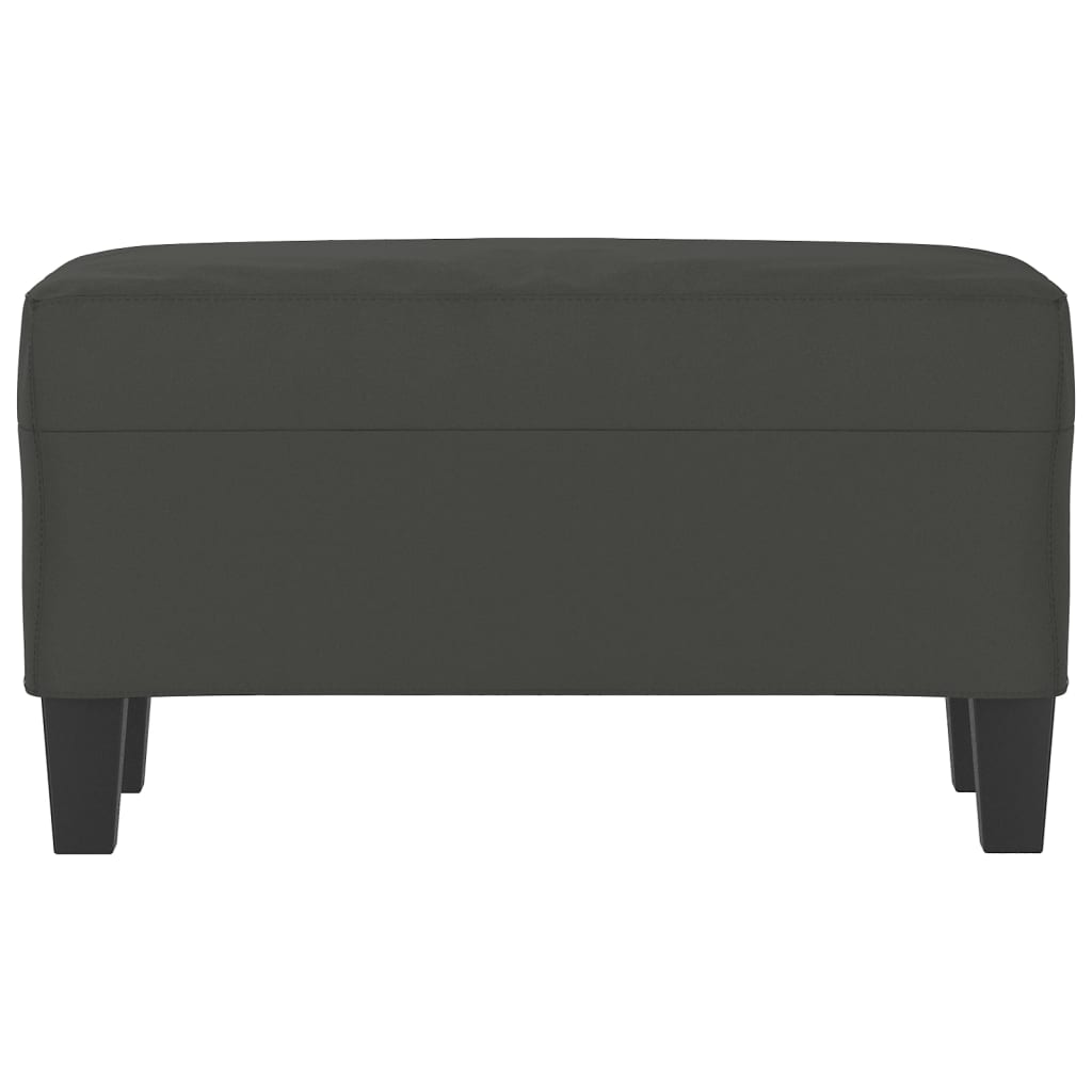 Panca grigio scuro 70x35x41 cm in Microfibracod mxl 118550