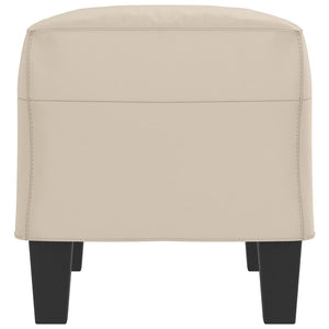 Panca crema 70x35x41 cm in Microfibra cod mxl 60320