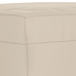 Panca crema 70x35x41 cm in Microfibra cod mxl 60320