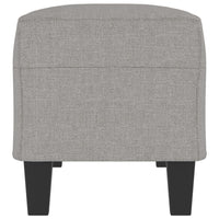 Panca Grigio chiaro 100x35x41 cm in Tessuto 349451