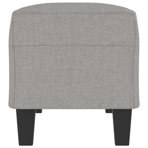 Panca Grigio chiaro 100x35x41 cm in Tessuto 349451