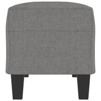 Panca Grigio Scuro 100x35x41 cm in Tessuto 349452