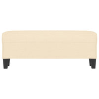 Panca Crema 100x35x41 cm in Tessuto 349453