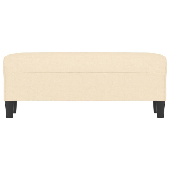 Panca Crema 100x35x41 cm in Tessuto 349453