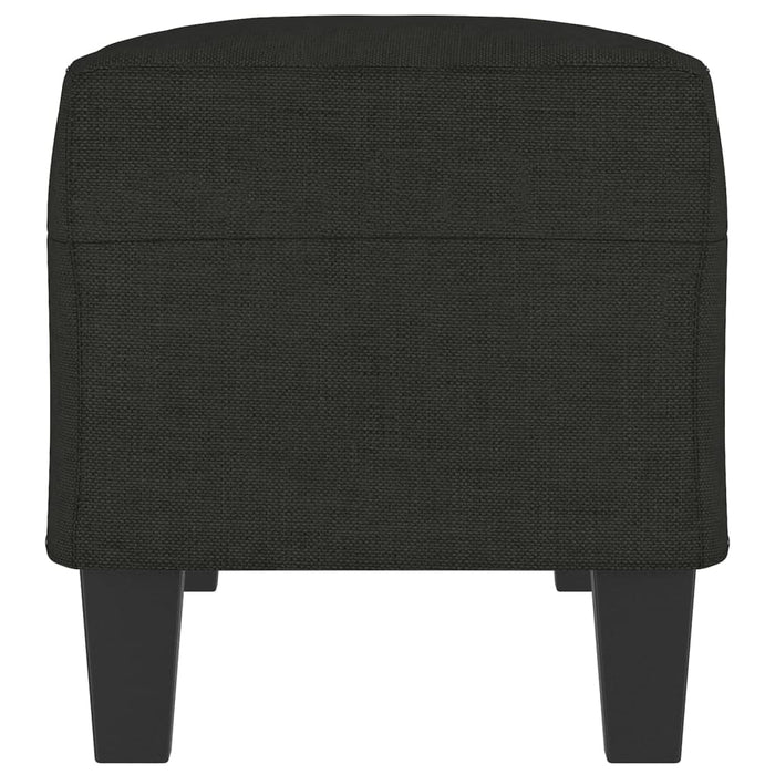 Panca Nera 100x35x41 cm in Tessuto 349455