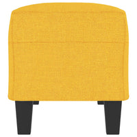 Panca Giallo Chiaro 100x35x41 cm in Tessuto 349456