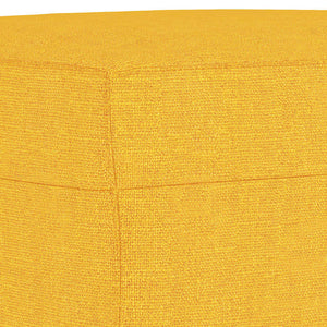 Panca Giallo Chiaro 100x35x41 cm in Tessuto 349456