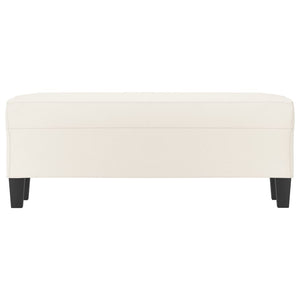 Panca Crema 100x35x41 cm in Similpelle 349460