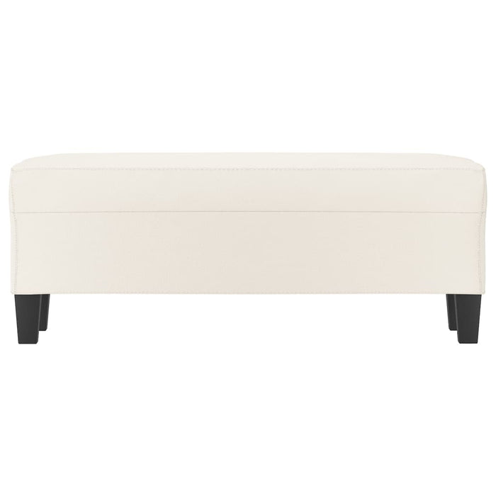 Panca Crema 100x35x41 cm in Similpelle cod mxl 60321