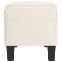 Panca Crema 100x35x41 cm in Similpelle 349460