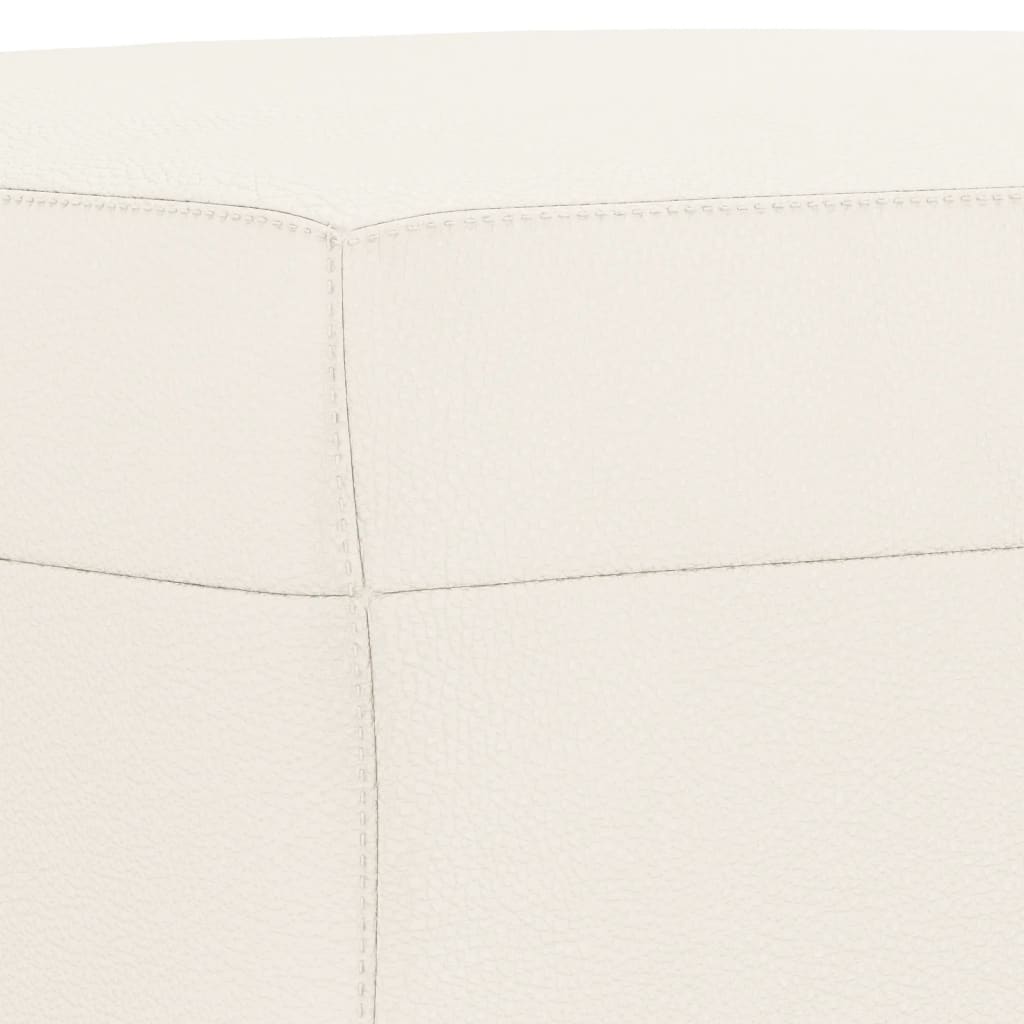 Panca Crema 100x35x41 cm in Similpelle 349460