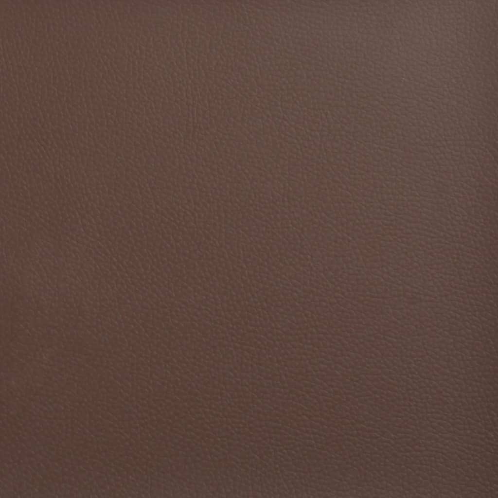 Panca Marrone 100x35x41 cm in Similpelle 349461