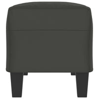 Panca grigio scuro 100x35x41 cm in Microfibra 349467