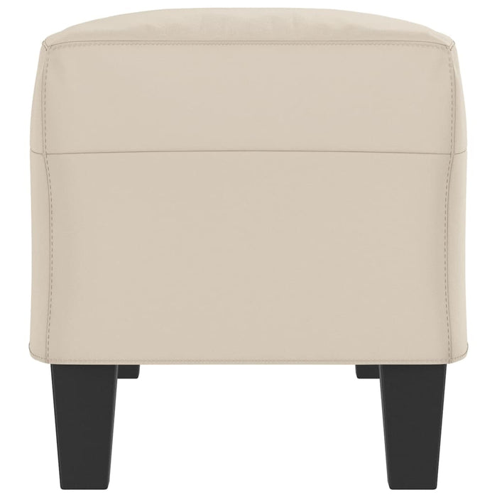 Panca crema 100x35x41 cm in Microfibra 349469