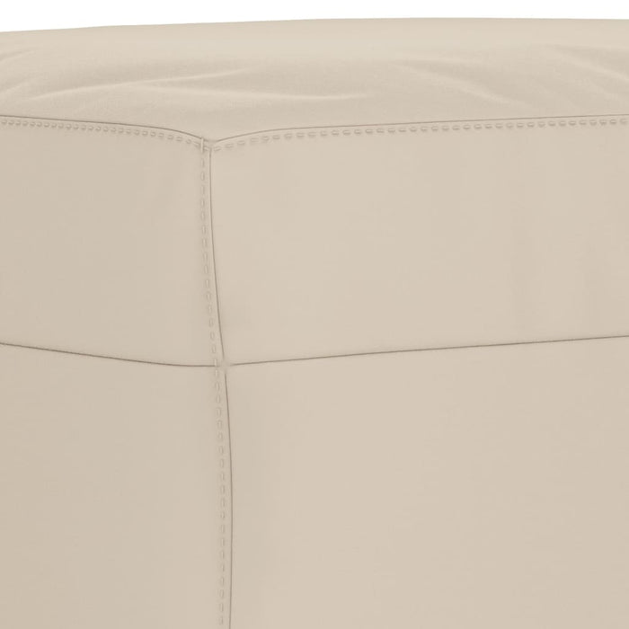 Panca crema 100x35x41 cm in Microfibra cod mxl 65676