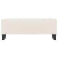 Panca beige 100x35x41 cm in Microfibra cod mxl 78479