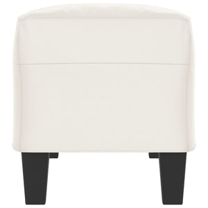 Panca beige 100x35x41 cm in Microfibra 349470