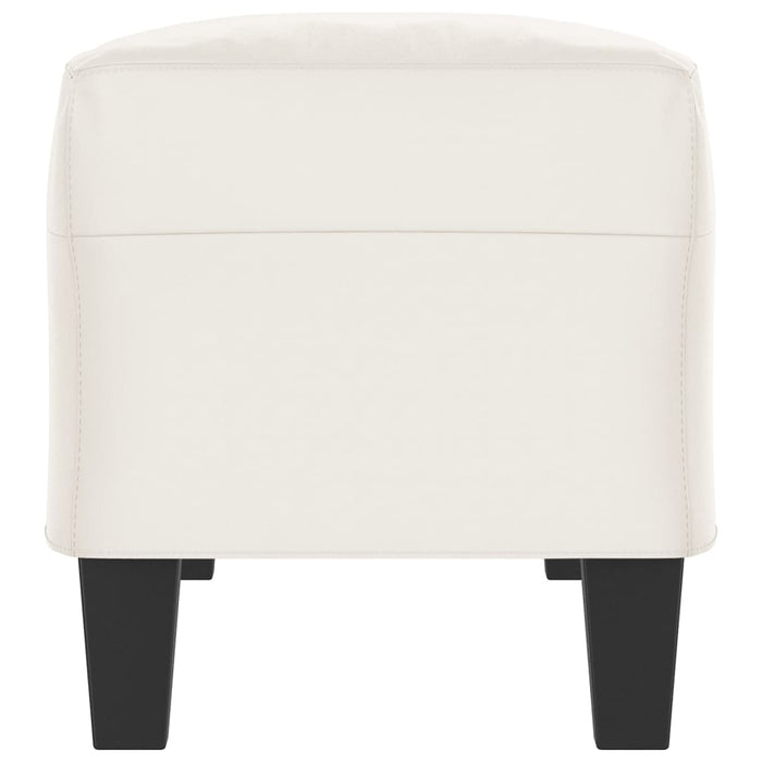 Panca beige 100x35x41 cm in Microfibra 349470