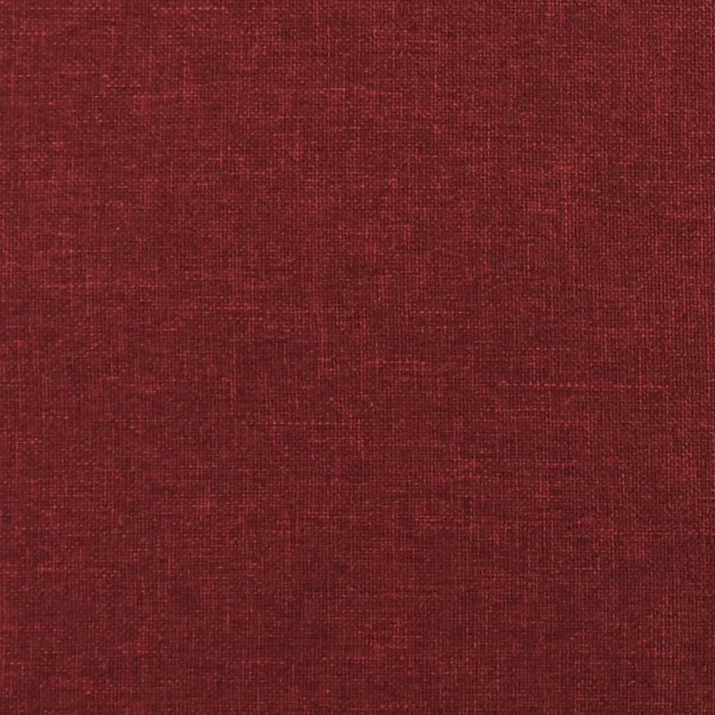 Cuscini Decorativi 2 pz Rosso Vino 40x40 cm in Tessuto 349477