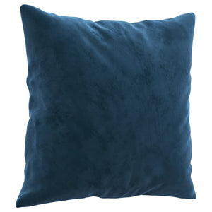 Cuscini Decorativi 2 pz Blu 40x40 cm in Velluto 349494