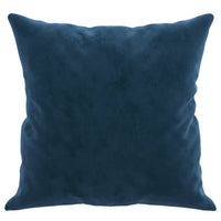 Cuscini Decorativi 2 pz Blu 40x40 cm in Velluto 349494