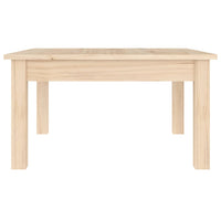 Tavolino da Salotto 55x55x30 cm Legno Massello di Pino 814229