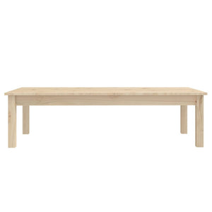Tavolino da Salotto 110x50x30 cm Legno Massello di Pino 814234