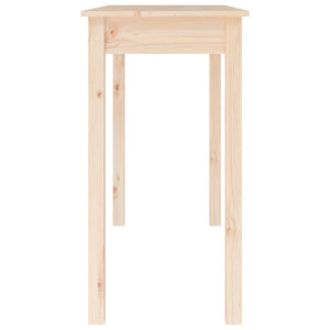 Tavolo Consolle 110x40x75 cm in Legno Massello di Pino cod mxl 29808
