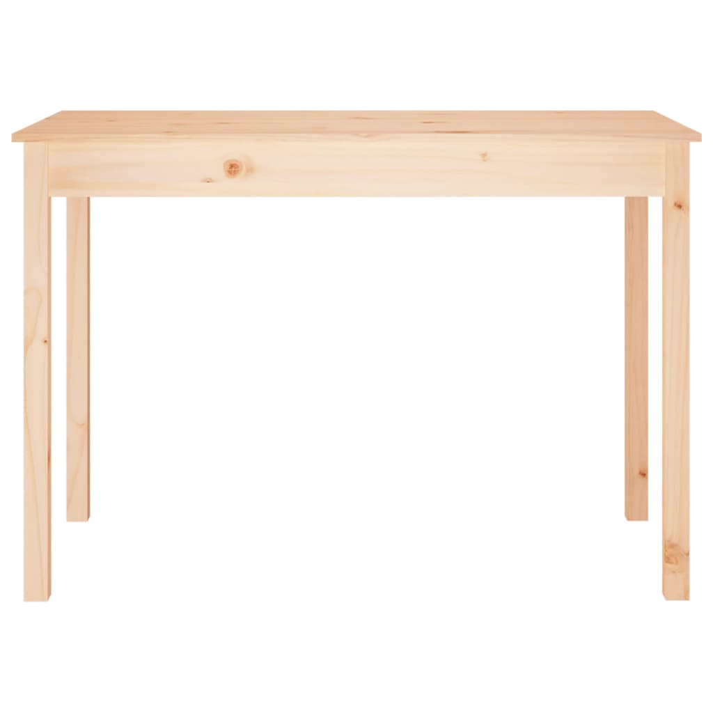Tavolo da Pranzo 110x55x75 cm in Legno Massello di Pino 814249