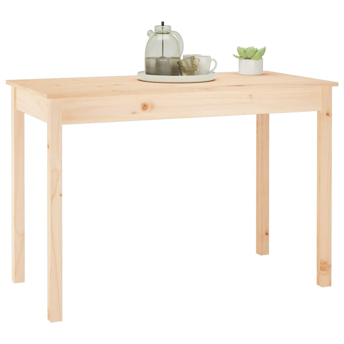 Tavolo da Pranzo 110x55x75 cm in Legno Massello di Pino 814249
