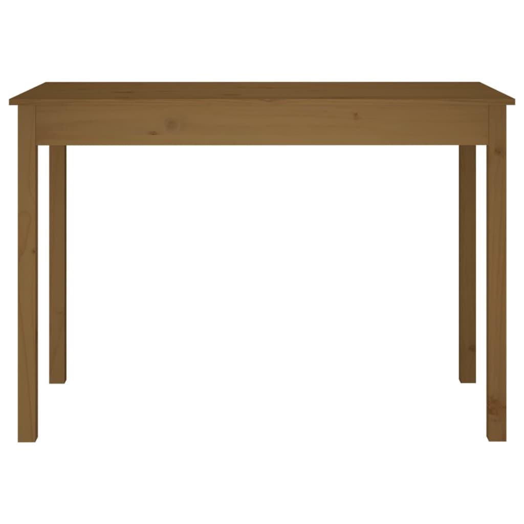 Tavolo da Pranzo Ambra 110x55x75 cm in Legno Massello di Pino 814252
