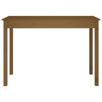 Tavolo da Pranzo Ambra 110x55x75 cm in Legno Massello di Pino 814252