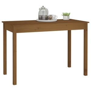 Tavolo da Pranzo Ambra 110x55x75 cm in Legno Massello di Pino 814252
