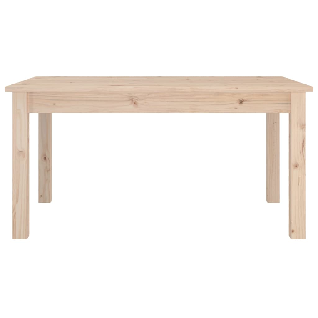 Tavolino da Salotto 80x50x40 cm Legno Massello di Pino cod mxl 28093