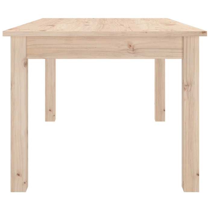 Tavolino da Salotto 80x50x40 cm Legno Massello di Pino cod mxl 28093