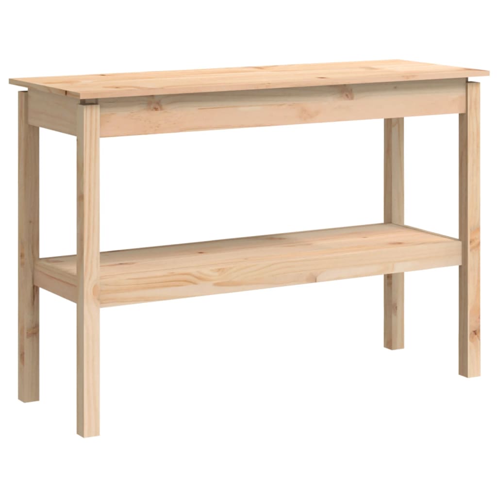 Tavolo Consolle 110x40x75 cm in Legno Massello di Pino 814299