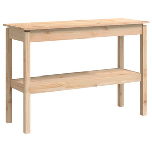 Tavolo Consolle 110x40x75 cm in Legno Massello di Pino 814299
