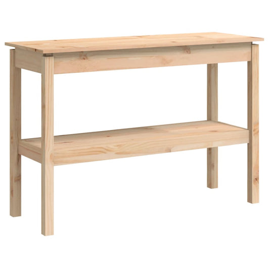 Tavolo Consolle 110x40x75 cm in Legno Massello di Pino 814299